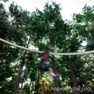 Outdoor Sky Rider Zip Line สำหรับขาย